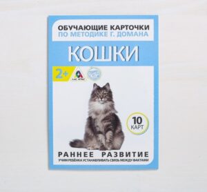 Обучающие карточки по методике Г. Домана «Кошки»
